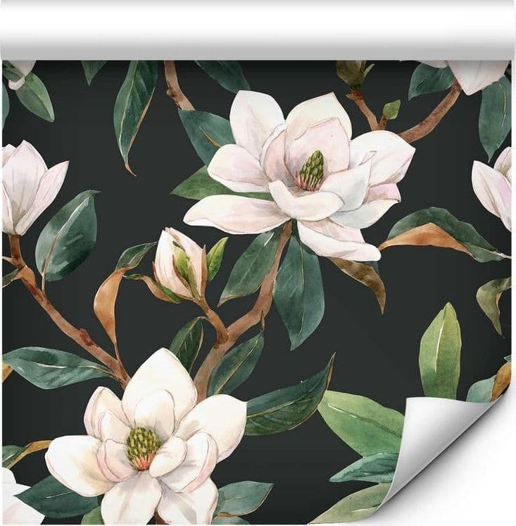 Tappezzeria murale - White Magnolias in Arazzi e tappezzeria Collezione Casa - Trebisacce, commercioVirtuoso.it
