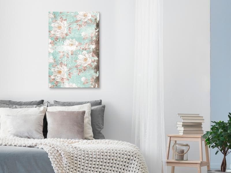 Quadro - Roman Flowers (1 Part) Vertical in Poster e stampe Collezione Casa - Trebisacce, commercioVirtuoso.it