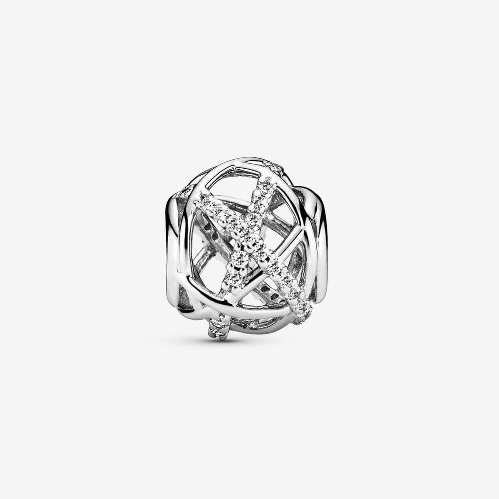 Pandora Charm openwork intreccio scintillante in Bead Charm Alba Gioielli - Casoria, commercioVirtuoso.it