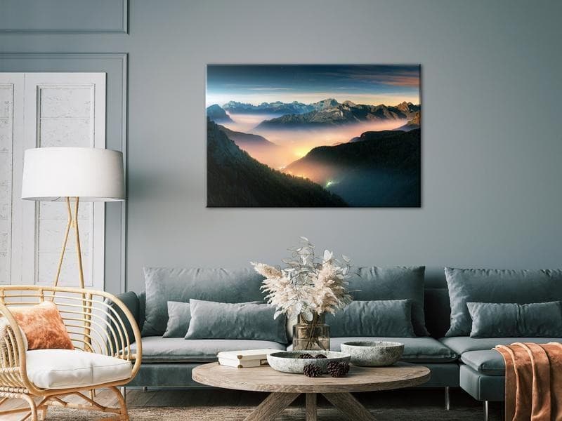 Quadro - Mountain Breath (1 Part) Wide - Second Variant in Poster e stampe Collezione Casa - Trebisacce, commercioVirtuoso.it
