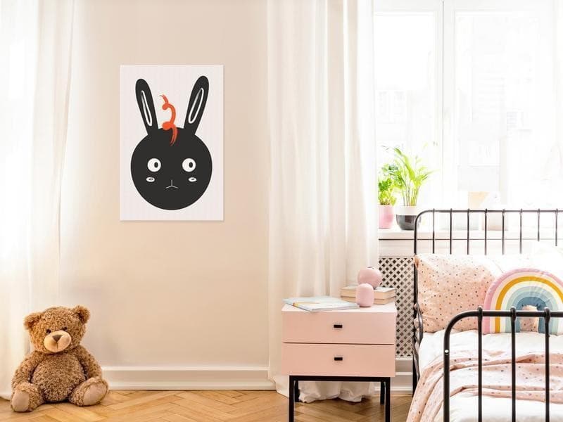 Quadro - Rabbit Sees Everything (1 Part) Vertical in Poster e stampe Collezione Casa - Trebisacce, commercioVirtuoso.it