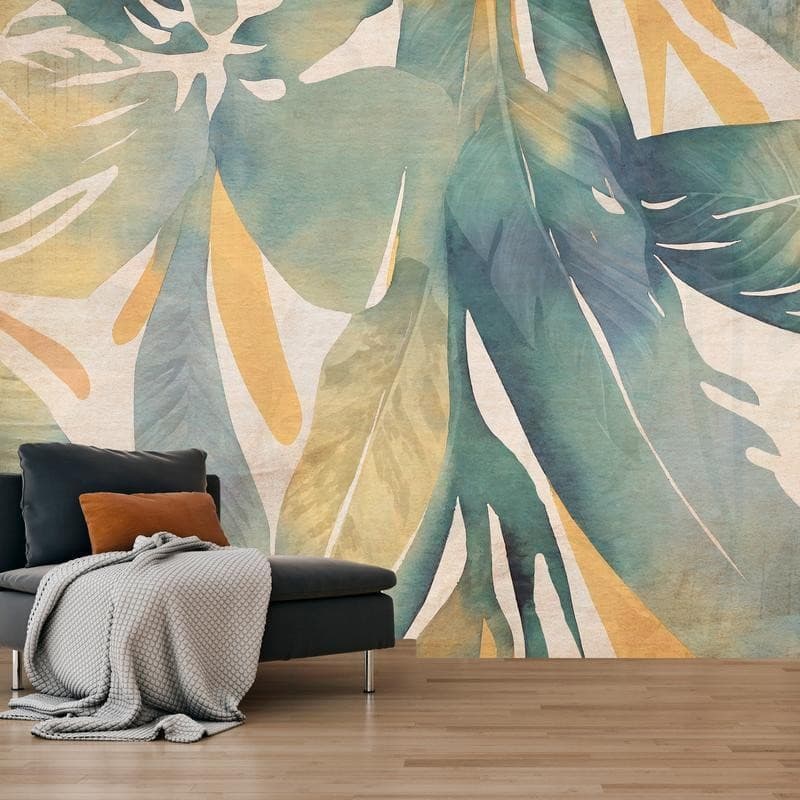 Carta da parati - Watercolour Tropics in Carta da parati Collezione Casa - Trebisacce, commercioVirtuoso.it