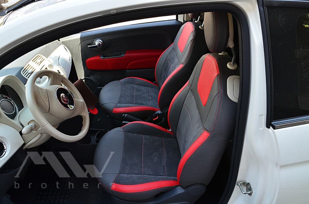 Set coprisedili su misura per Fiat 500 (2007+) in Set per interni Autooggetti.it - Roma, commercioVirtuoso.it