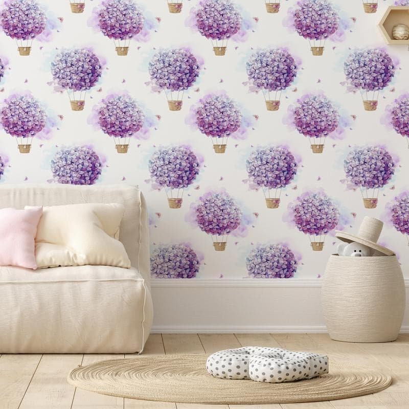Tappezzeria murale - Balloons of Flowers in Carta da parati Collezione Casa - Trebisacce, commercioVirtuoso.it