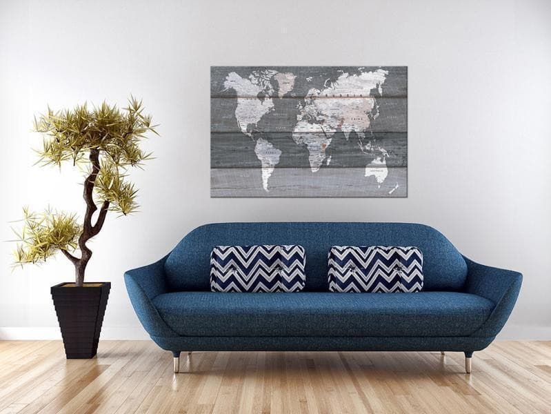Quadro di sughero - Grey Earth in Bacheche Collezione Casa - Trebisacce, commercioVirtuoso.it
