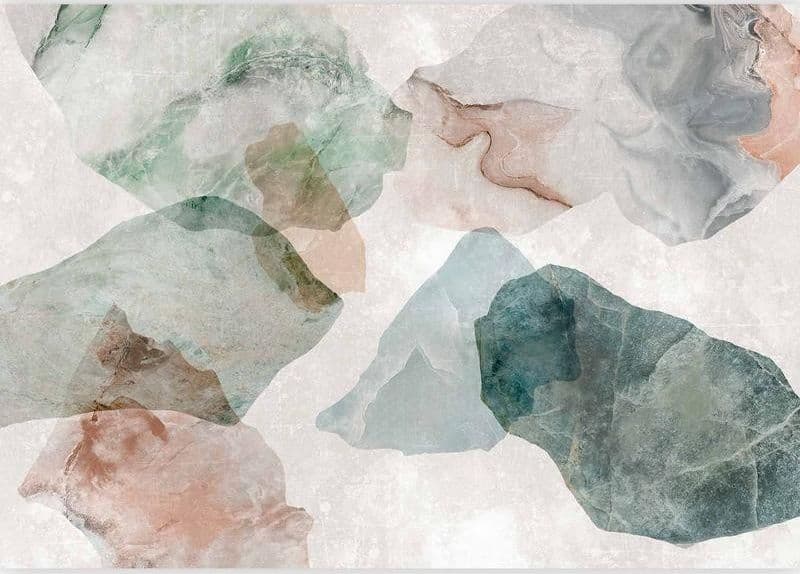 Carta da parati - Spring Terrazzo - First Variant in Carta da parati Collezione Casa - Trebisacce, commercioVirtuoso.it