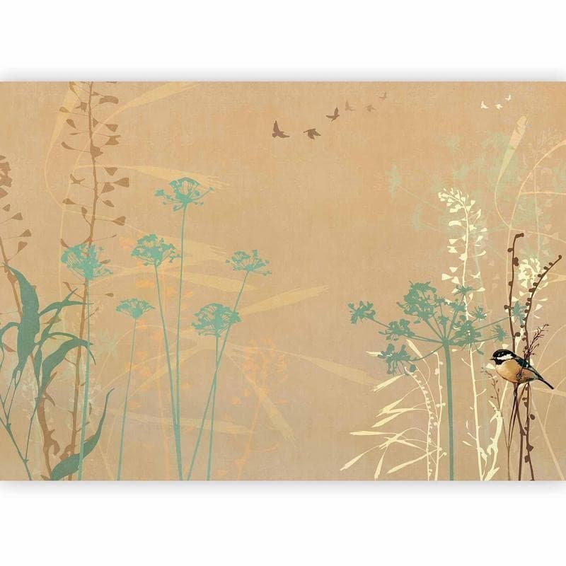 Carta da parati - Bird in the Meadow in Carta da parati Collezione Casa - Trebisacce, commercioVirtuoso.it