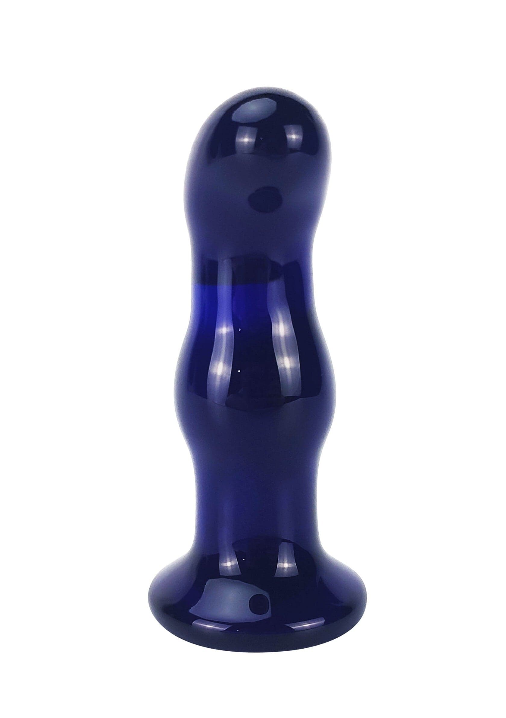 Plug anale vibrante Vetro The Glaming blu USB 5 x vibrazioni 5 x pulsazioni ad alta intensità in prodotto Erosdom - Palmi, commercioVirtuoso.it