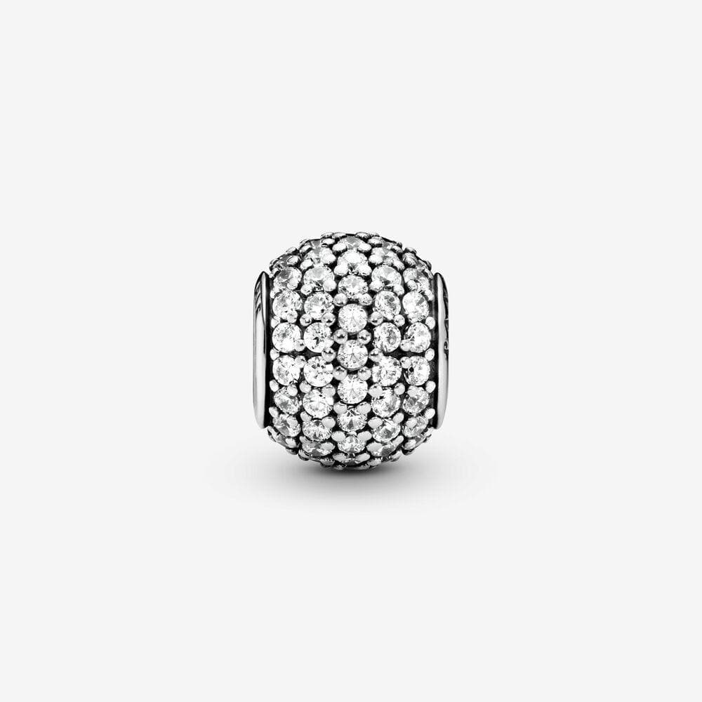 PANDORA Charm con pavé in Bead Charm Alba Gioielli - Casoria, commercioVirtuoso.it