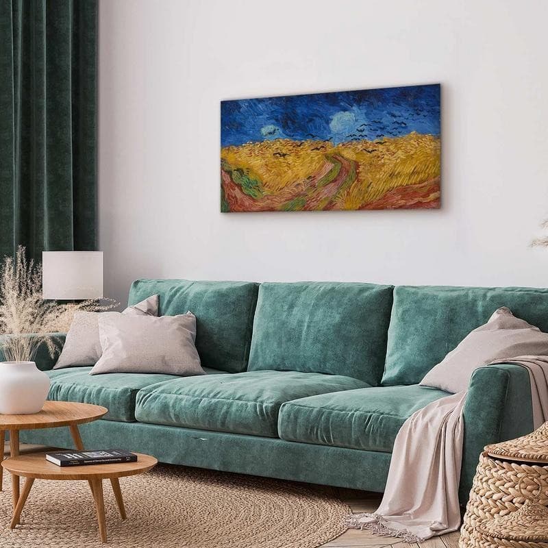 Quadro - Wheatfield With Crows in Poster e stampe Collezione Casa - Trebisacce, commercioVirtuoso.it