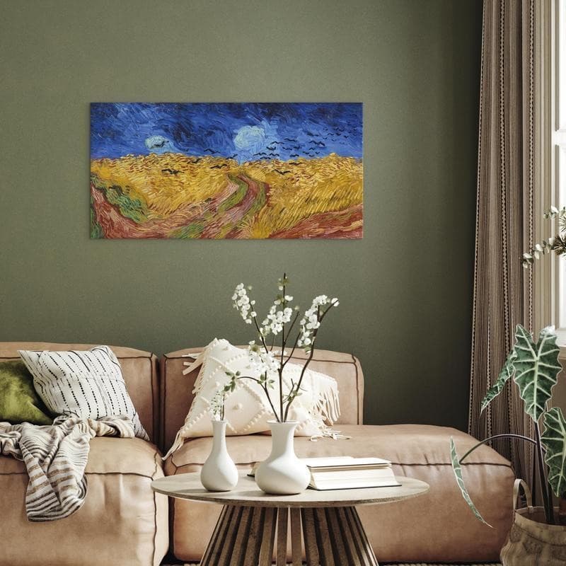 Quadro - Wheatfield With Crows in Poster e stampe Collezione Casa - Trebisacce, commercioVirtuoso.it