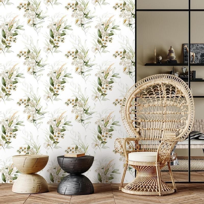 Tappezzeria murale - Flowery Dress in Arazzi e tappezzeria Collezione Casa - Trebisacce, commercioVirtuoso.it