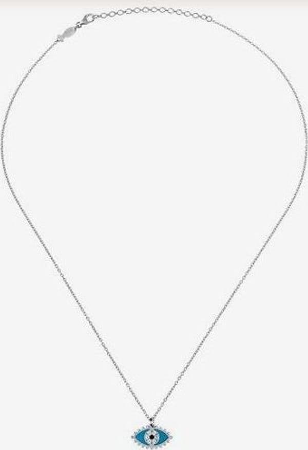 Kurshuni - Collana dorata occhio