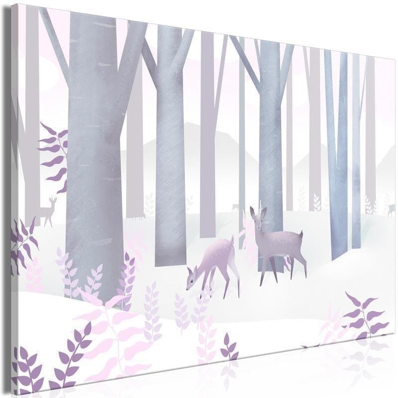 Quadro - Fairy-Tale Forest (1 Part) Vertical - Second Variant in Poster e stampe Collezione Casa - Trebisacce, commercioVirtuoso.it