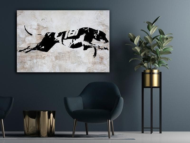 Quadro - Greyhound Race (1 Part) Wide in Poster e stampe Collezione Casa - Trebisacce, commercioVirtuoso.it