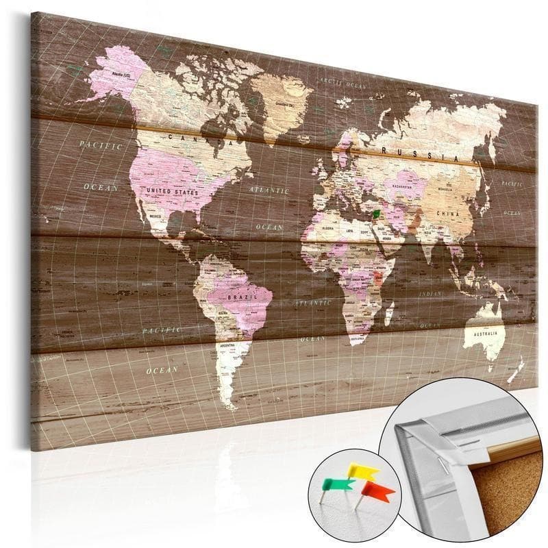 Quadro di sughero - Wooden World in Bacheche Collezione Casa - Trebisacce, commercioVirtuoso.it
