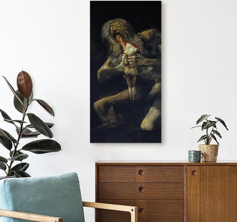 Quadro - Saturn Devouring His Son in Poster e stampe Collezione Casa - Trebisacce, commercioVirtuoso.it