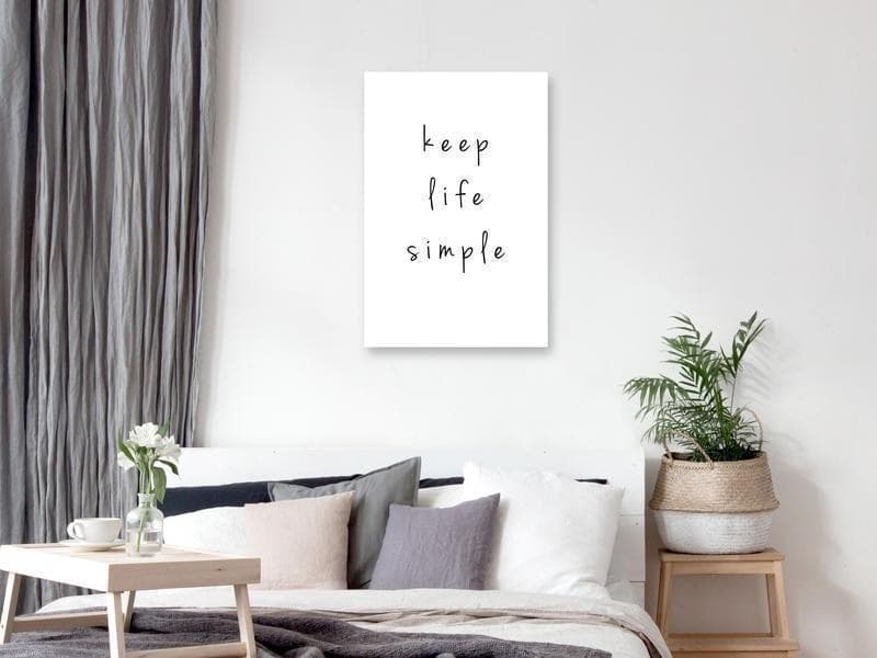 Quadro - Message (1-part) - English Text in Motivational Tone in Poster e stampe Collezione Casa - Trebisacce, commercioVirtuoso.it