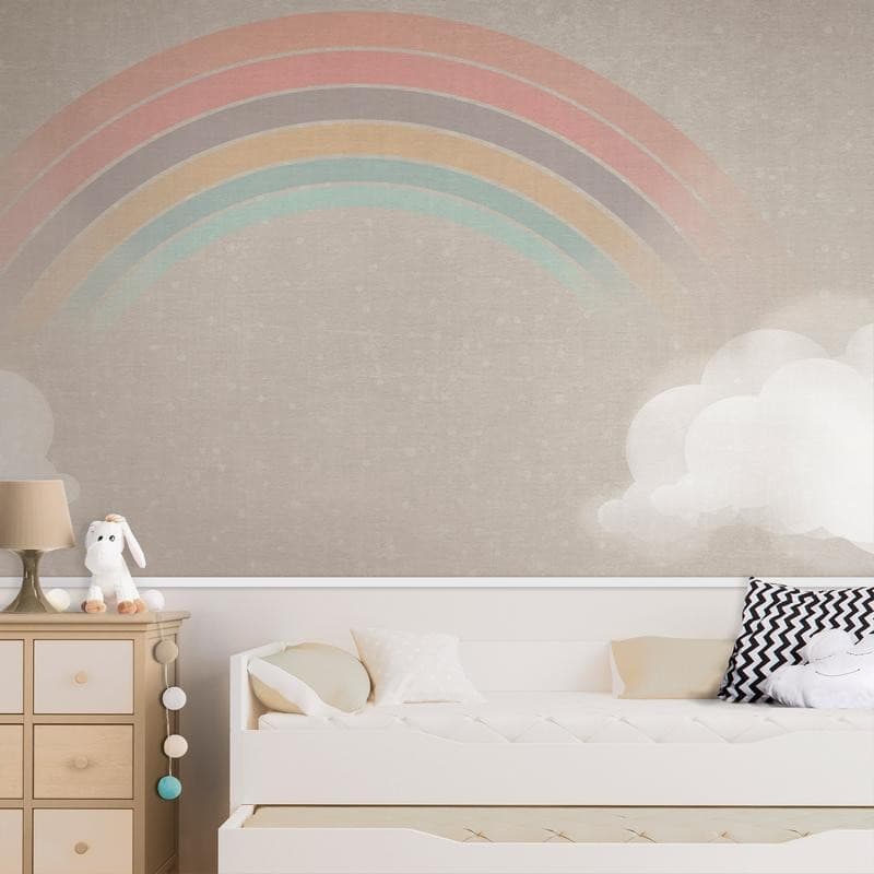 Carta da parati - Rainbow in the Rain in Carta da parati Collezione Casa - Trebisacce, commercioVirtuoso.it