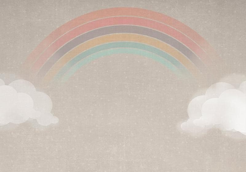 Carta da parati - Rainbow in the Rain in Carta da parati Collezione Casa - Trebisacce, commercioVirtuoso.it