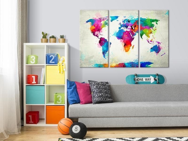 Quadro di sughero - Colourful Expression in Bacheche Collezione Casa - Trebisacce, commercioVirtuoso.it