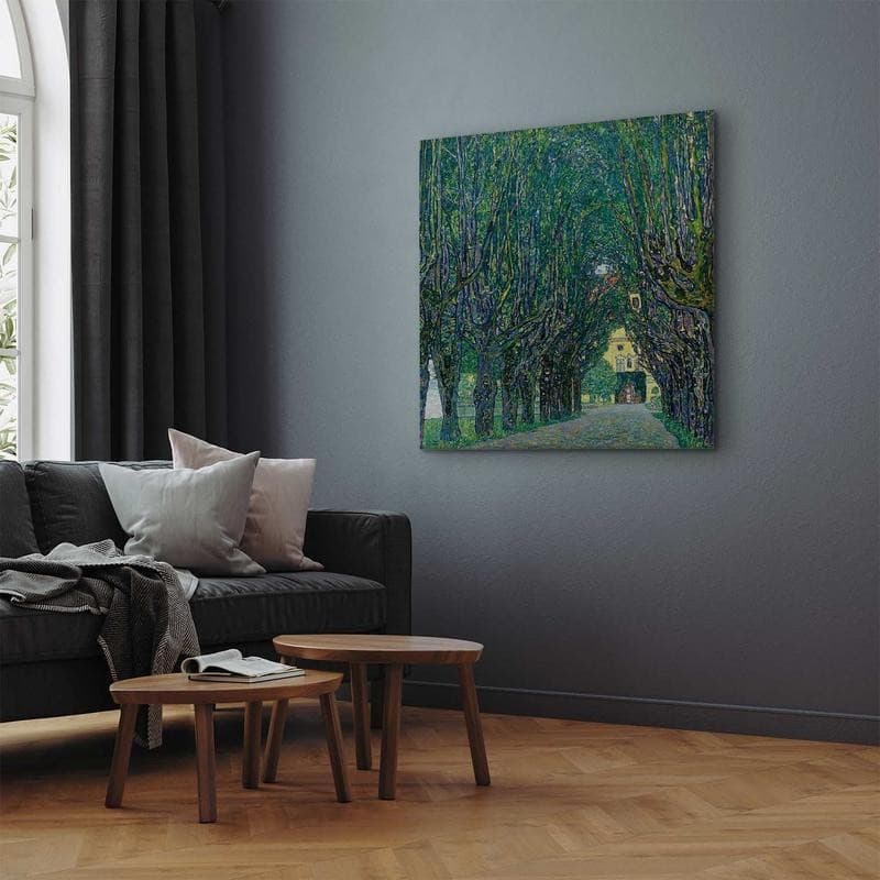 Quadro - Alley of Trees in the Park at the Kammer Castle Art in Poster e stampe Collezione Casa - Trebisacce, commercioVirtuoso.it