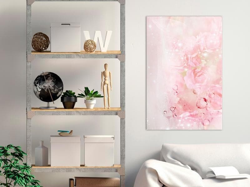 Quadro - Pink Nature (1 Part) Vertical in Poster e stampe Collezione Casa - Trebisacce, commercioVirtuoso.it