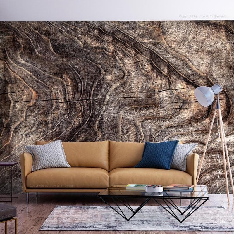 Carta da parati - Signs of the times - an abstract background with the wrinkled bark of an old tree in Carta da parati Collezione Casa - Trebisacce, commercioVirtuoso.it