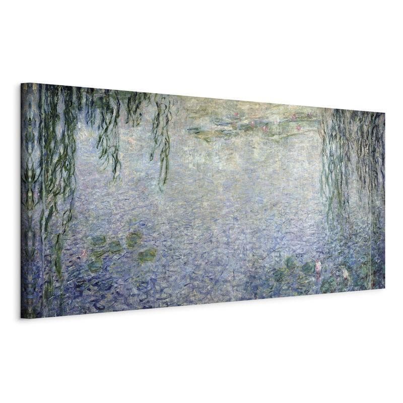 Quadro - Water Lilies: Two Weeping Willows in Poster e stampe Collezione Casa - Trebisacce, commercioVirtuoso.it