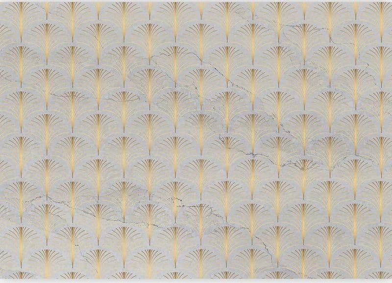 Carta da parati - Linear Pattern With Gold in Carta da parati Collezione Casa - Trebisacce, commercioVirtuoso.it