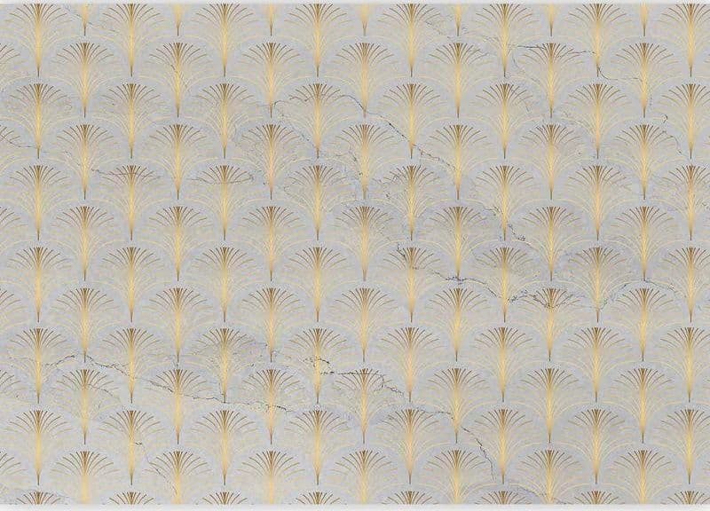 Carta da parati - Linear Pattern With Gold in Carta da parati Collezione Casa - Trebisacce, commercioVirtuoso.it