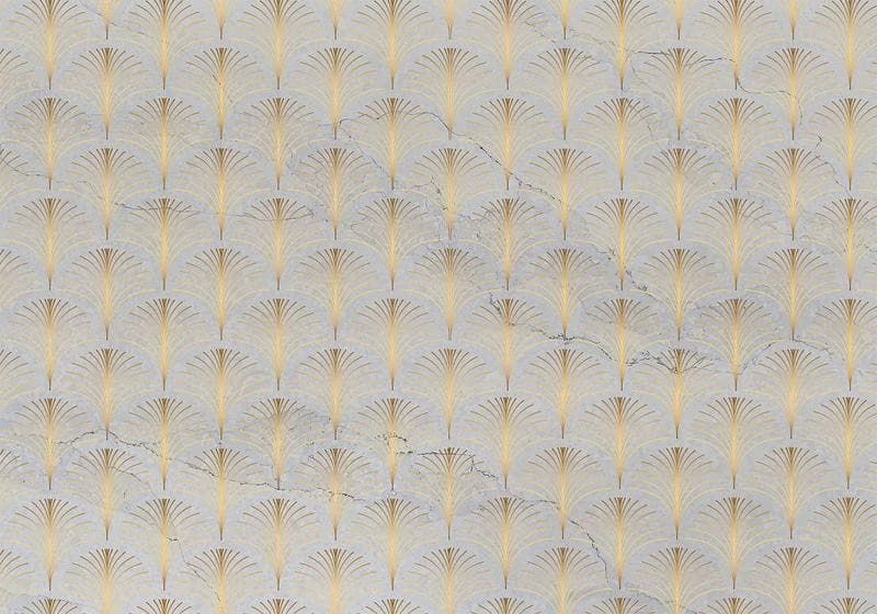 Carta da parati - Linear Pattern With Gold in Carta da parati Collezione Casa - Trebisacce, commercioVirtuoso.it