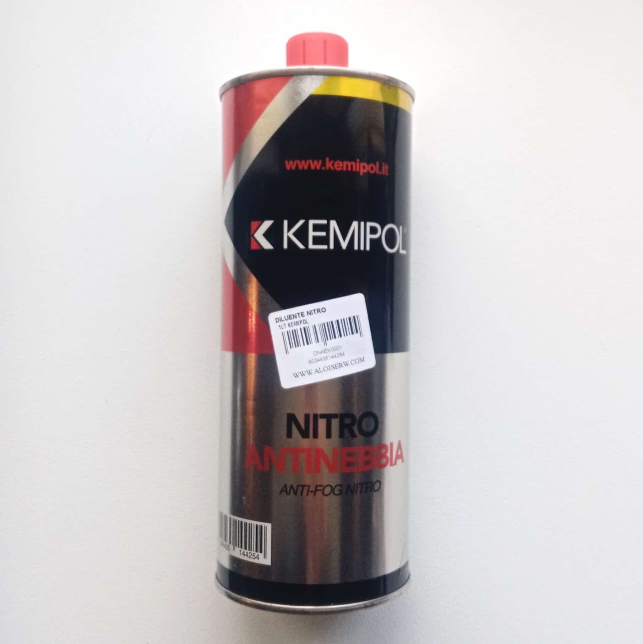 Kemipol 1lt diluente nitro antinebbia per diluizione vernici - pulizia - sgrassatura in Diluenti e solventi Aloiserw.com - Altomonte, commercioVirtuoso.it