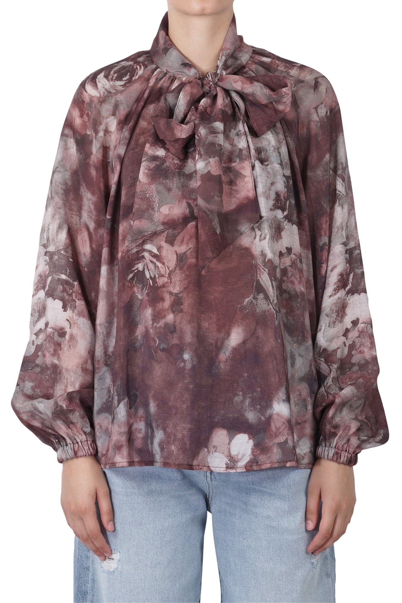 SO ALLURE So Allure - Camicia - 460562 - Fantasia Bordeaux da donna in Bluse e camicie Drestige - Casamassima, commercioVirtuoso.it