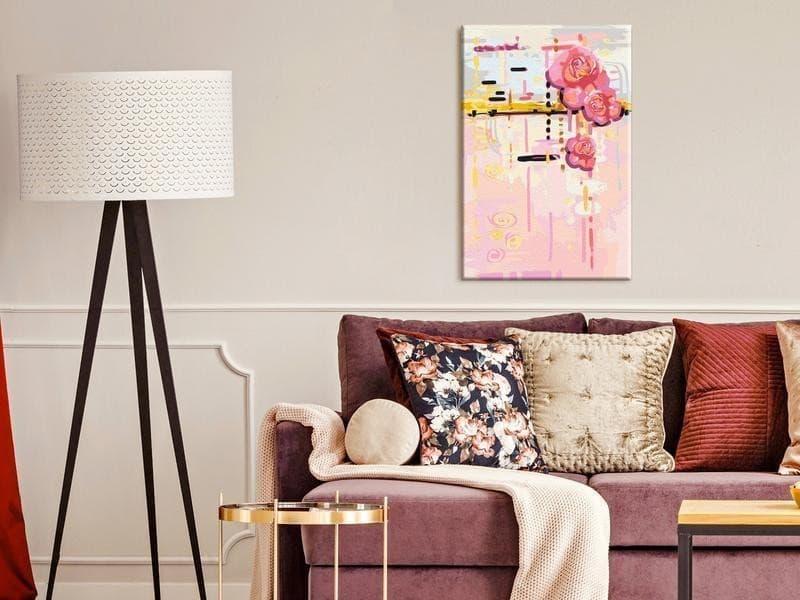 Quadro fai da te - Pink Secrets in Dipingere con i numeri Collezione Casa - Trebisacce, commercioVirtuoso.it