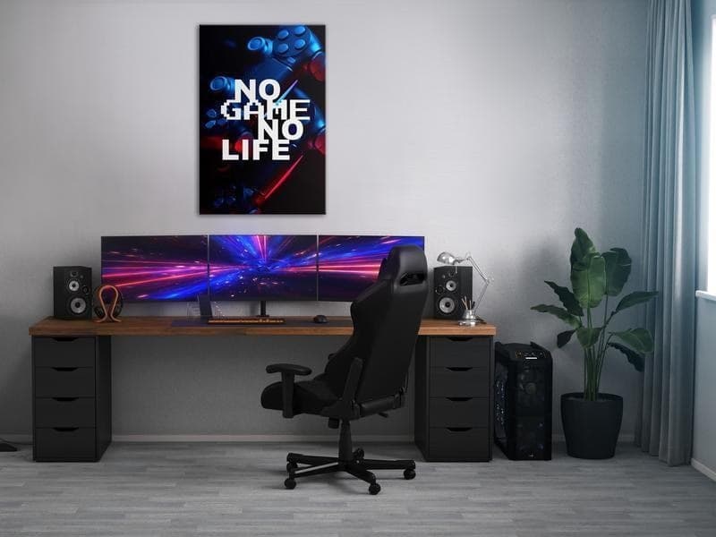 Quadro - No Game No Life (1 Part) Vertical in Poster e stampe Collezione Casa - Trebisacce, commercioVirtuoso.it