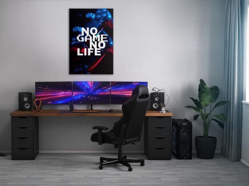 Quadro - No Game No Life (1 Part) Vertical in Poster e stampe Collezione Casa - Trebisacce, commercioVirtuoso.it
