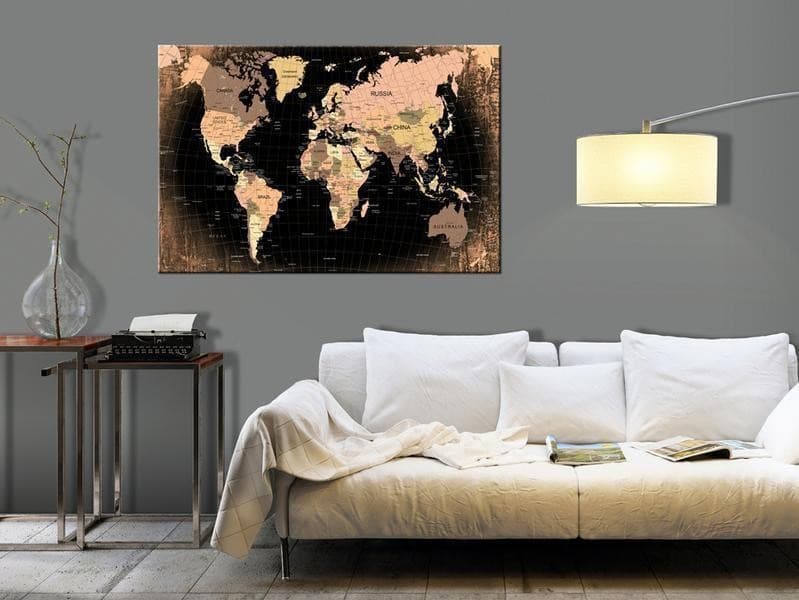 Quadro di sughero - Planet Earth in Bacheche Collezione Casa - Trebisacce, commercioVirtuoso.it