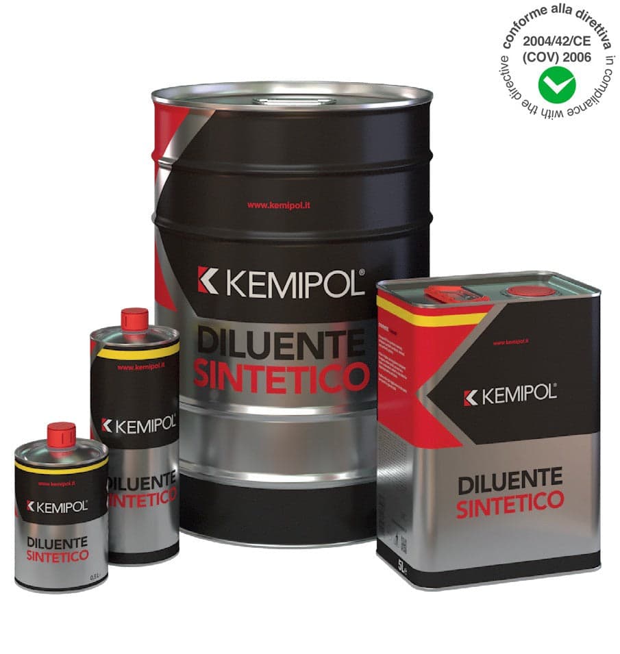 Kemipol 1lt diluente sintetico per diluizione vernici - antiruggini - fondi sintetici in Diluenti e solventi Aloiserw.com - Altomonte, commercioVirtuoso.it