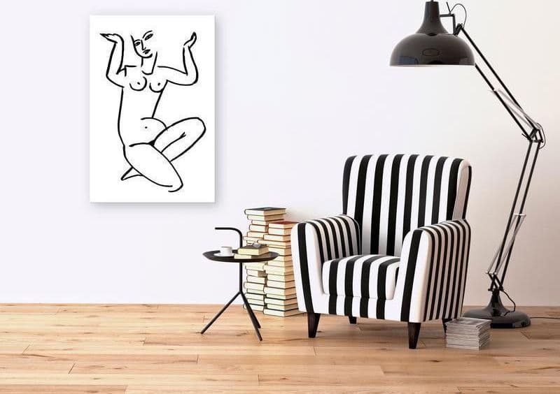 Quadro - Uncertain Encouragement (1 Part) Vertical in Poster e stampe Collezione Casa - Trebisacce, commercioVirtuoso.it