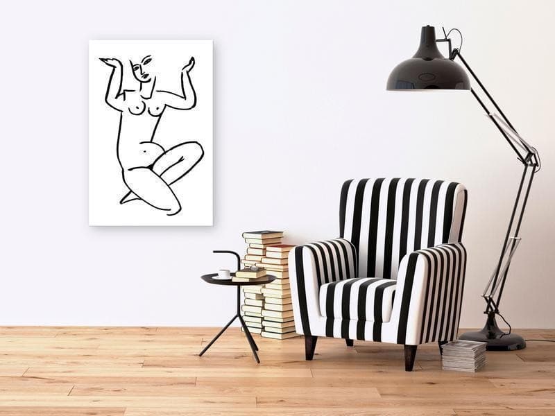 Quadro - Uncertain Encouragement (1 Part) Vertical in Poster e stampe Collezione Casa - Trebisacce, commercioVirtuoso.it