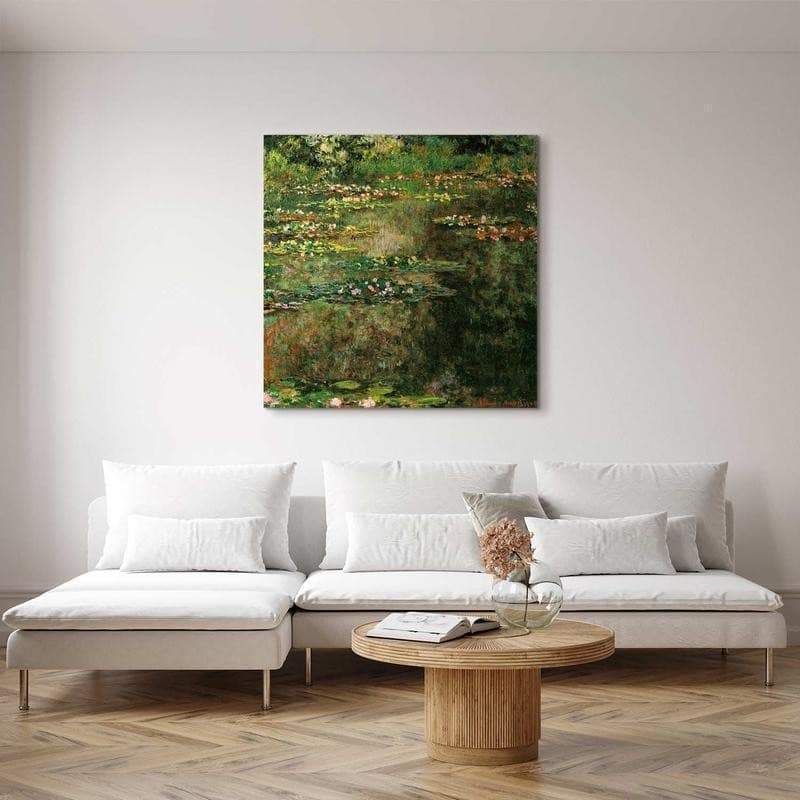 Quadro - Pond With Water Lilies in Poster e stampe Collezione Casa - Trebisacce, commercioVirtuoso.it