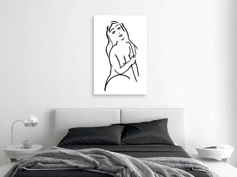 Quadro - Passionate Touch (1 Part) Vertical in Poster e stampe Collezione Casa - Trebisacce, commercioVirtuoso.it