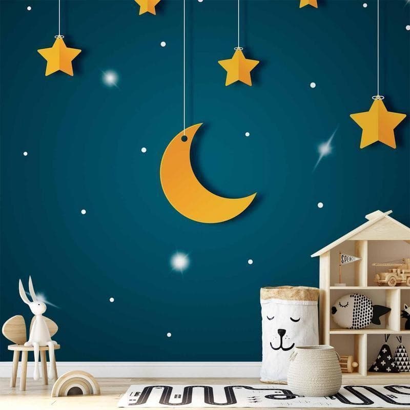 Carta da parati per bambini Cielo stellato in Carta da parati Collezione Casa - Trebisacce, commercioVirtuoso.it