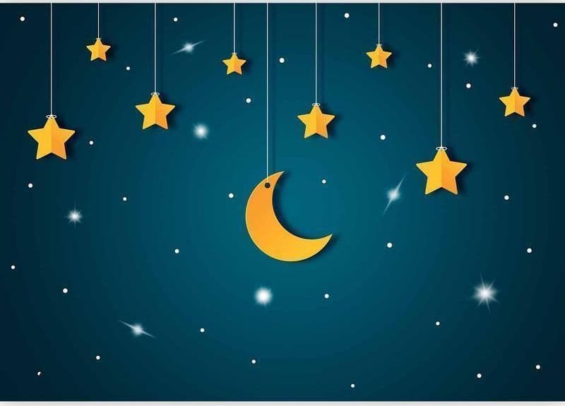 Carta da parati per bambini Cielo stellato in Carta da parati Collezione Casa - Trebisacce, commercioVirtuoso.it