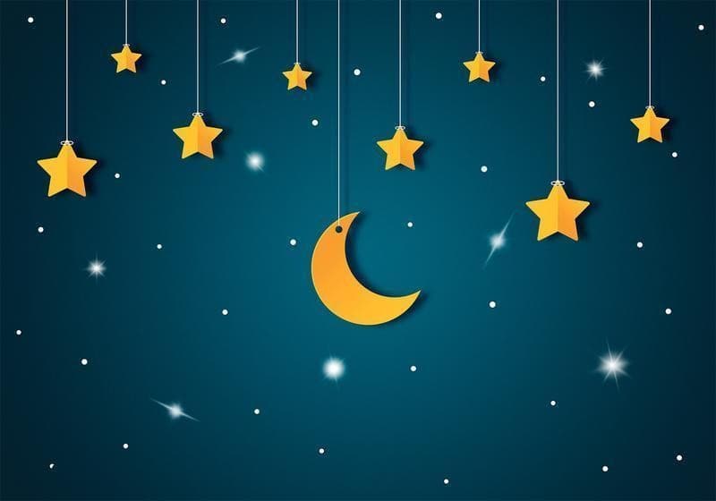 Carta da parati per bambini Cielo stellato in Carta da parati Collezione Casa - Trebisacce, commercioVirtuoso.it