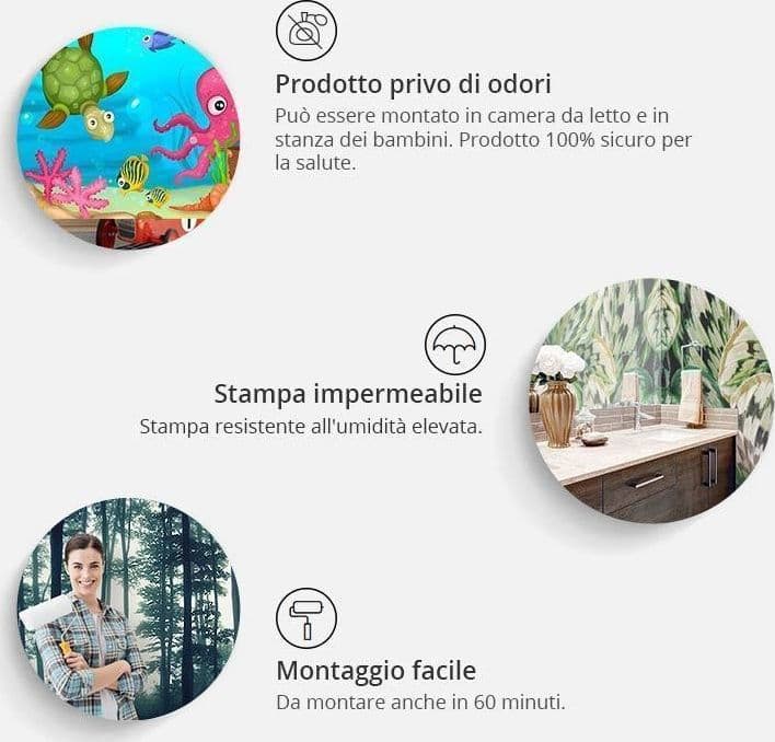 Carta da parati Natura in casa in Carta da parati Collezione Casa - Trebisacce, commercioVirtuoso.it