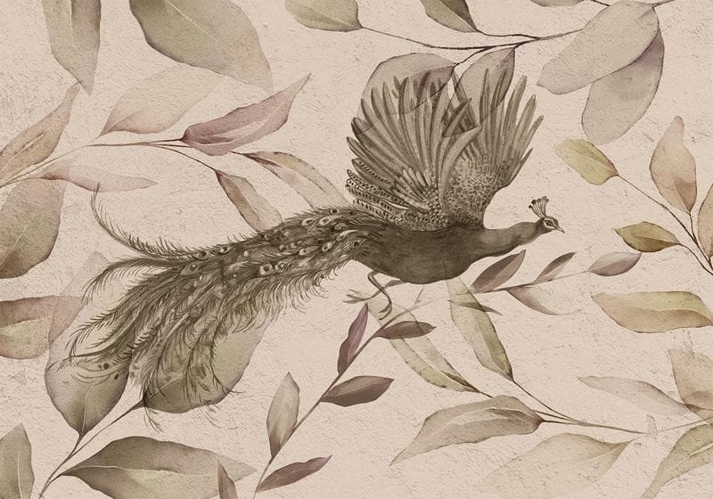 Carta da parati Uccello tra le foglie in Carta da parati Collezione Casa - Trebisacce, commercioVirtuoso.it