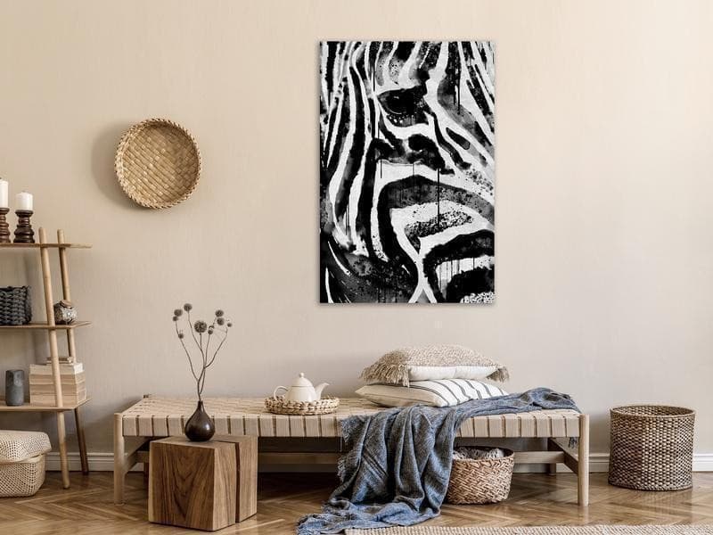 Quadro - Striped Nature (1 Part) Vertical in Poster e stampe Collezione Casa - Trebisacce, commercioVirtuoso.it