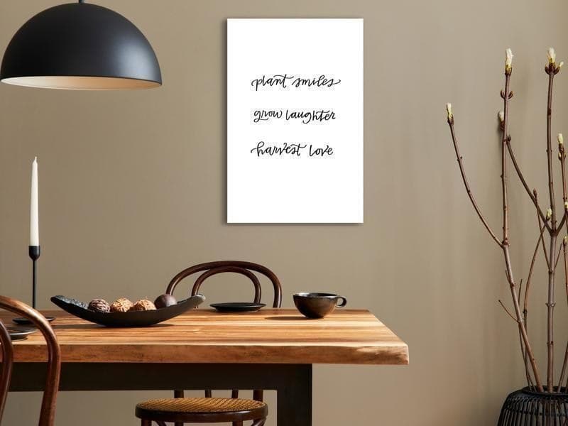 Quadro - Joy and Love (1 Part) Vertical in Poster e stampe Collezione Casa - Trebisacce, commercioVirtuoso.it